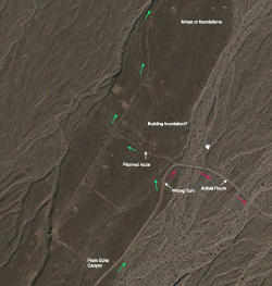 Navigating at Lees Camp