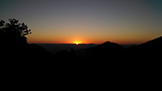 Sunset over Sierras