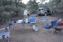 O’Brien Camp in Morning